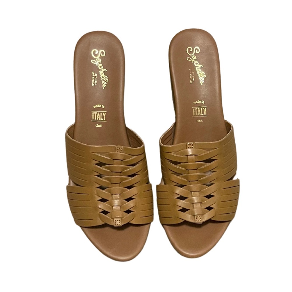 Seychelles Leather Upper Platform Sandals - image 3